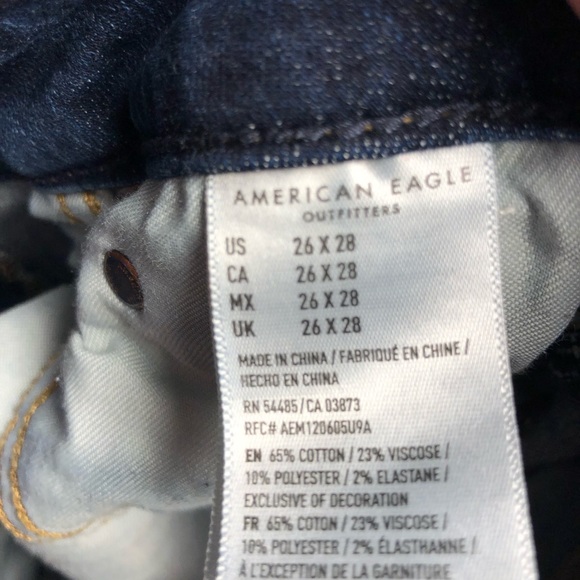 American Eagle 26-28 Men’s Jeans - Picture 3 of 3